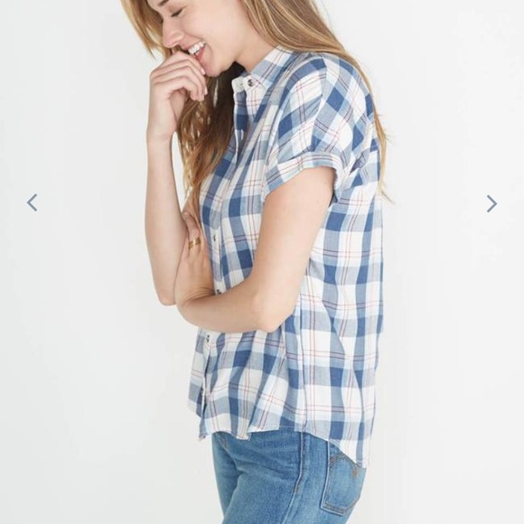 Marine Layer June Short Sleeve Button Down - Picture 3 of 5